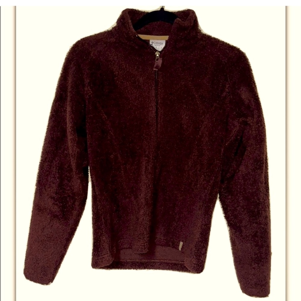 Columbia Teddy Jacket Women’s Size Small Zip up Winter Coat Outdoor